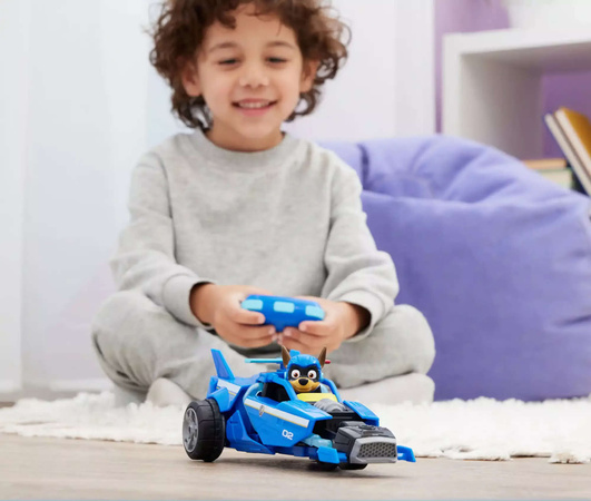 Psi Patrol The Mighty Movie Wielki Film Zdalnie sterowane auto piesek Chase niebieski pojazd RC