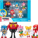 Jakks Zestaw figurek 5 postaci Sonic The Hedgehog