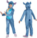 Purse Pets Disney Lilo i Stitch Interaktywna Torebka z ruchomymi oczami z dźwiękiem + strój karnawałowy Stitch kostium przebranie 127-136 cm (7-8 lat) Kigurumi