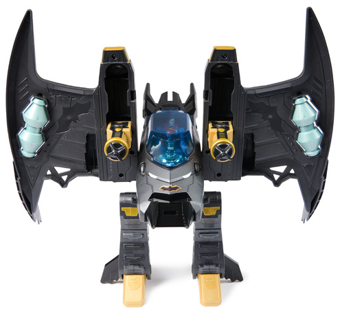DC Comics Zestaw Metal Force Transforming Batwing Batman Superman Mech 30cm