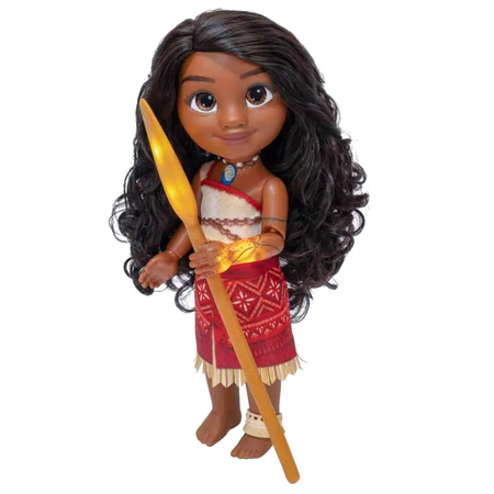 Lalka Disney Princess Śpiewająca Księżniczka Vaiana Moana z tatuażem i Oarem 35 cm