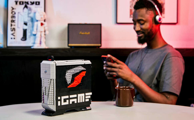 Klocki konstrukcyjne Pantasy PC Komputer do gier X iGame 1000 elementów