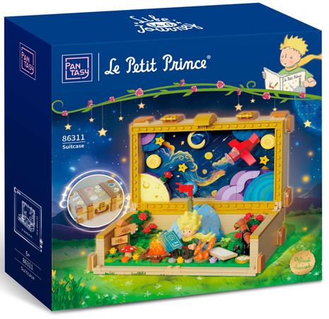 Klocki konstrukcyjne Pantasy Mały Książę Podróżna Walizka Małego Księcia 519 elementów