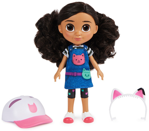 Koci Domek Gabi lalka Gabby 20 cm i zestaw gier 3w1 Domino Pop-up Karty Jumbo