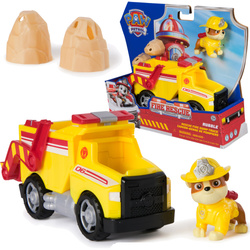 Psi Patrol Fire Rescue Zestaw Ratunkowa Wywrotka Figurka Rubble + Akcesoria Dump Truck