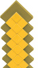 Minecraft miecz Złoty 51 cm do stroju karnawałowego