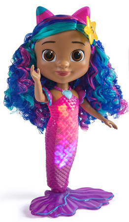 Koci Domek Gabi Film Śpiewająca Lalka Syrenka Gabi Mermaid Gabby's Dollhouse the Movie Światło Dźwięk
