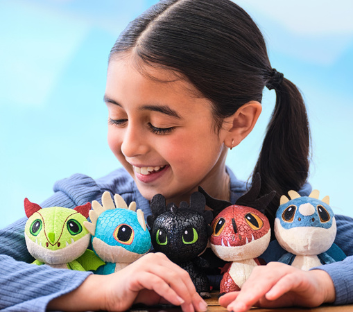 Jak wytresować smoka maskotka niespodzianka smok 7,5 cm