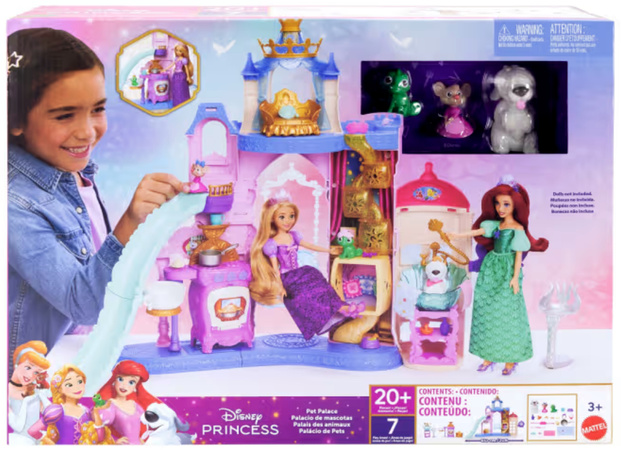 Zestaw Księżniczki Disney Pałac Zwierzątek bajkowy świat przyjaciół nad wodą i na lądzie