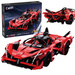 Klocki konstrukcyjne CaDA Duży samochód sportowy 47 cm auto APE Supercar 1823 elementy