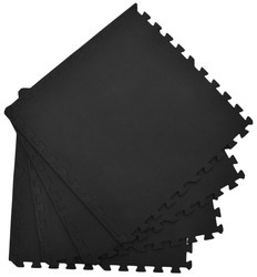 Humbi Mata piankowa Puzzle piankowe 4 szt. czarny 62 x 62 x 1 cm
