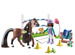 Playmobil Horses of Waterfall Zestaw Zoe i Blaze z przeszkodami 67 elementów