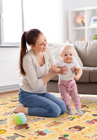 Humbi Gruba Mata Edukacyjna 2w1 z pianki XPE 180x120cm Onomatopeje polski alfabet odgłosy zwierząt nauka dźwięków