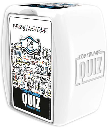 Top Trumps Quiz 500 pytań Friends Przyjaciele