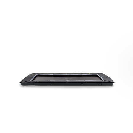 Trampolina ogrodowa naziemna duża Dynamic 305x519 cm czarna