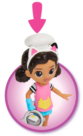 Małe zestawy Koci Domek Gabi Wróżkotka ogród oraz kuchnia figurki i akcesoria Gabby's Dollhouse