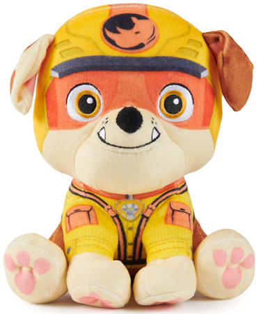 Psi Patrol Jungle Pups Rubble pluszak miękka przytulanka Piesek 18 cm