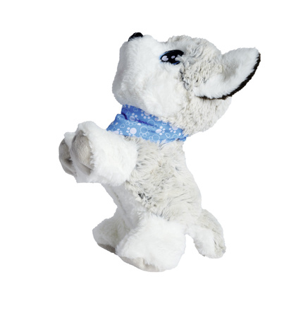 OUTLET Chi Chi Love Piesek interaktywny z apaszką 30 cm Dźwięk 3+ Happy Husky PO ZWROCIE