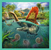 Trefl Puzzle 3w1 Niezwykły świat dinozaurów 34837 106 elementów