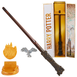 Harry Potter kolekcjonerska magiczna różdżka Harry'ego z serii Magical Creatures+ dodatki