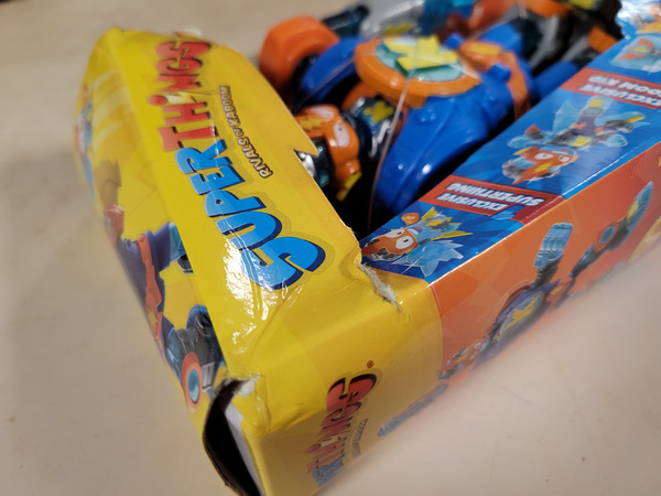 OUTLET SuperZings SuperThings figurka Superbot Kazoom Power 15 cm USZKODZONE OPAKOWANIE