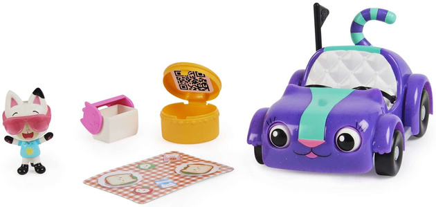 Koci Domek Gabi zestaw Statek Syrenokotki figurka Syrenokotka lalka Gabi + auto Carlita