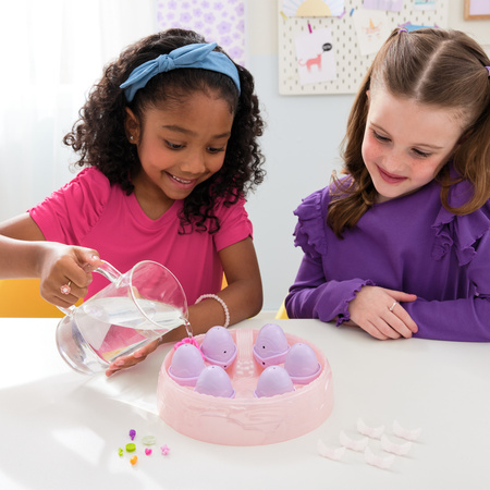Hatchimals Alive! Rainbow Hatchery zestaw 6 figurek w jajkach + akcesoria