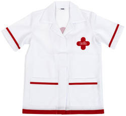 Fartuch małego lekarza dla dzieci strój kostium