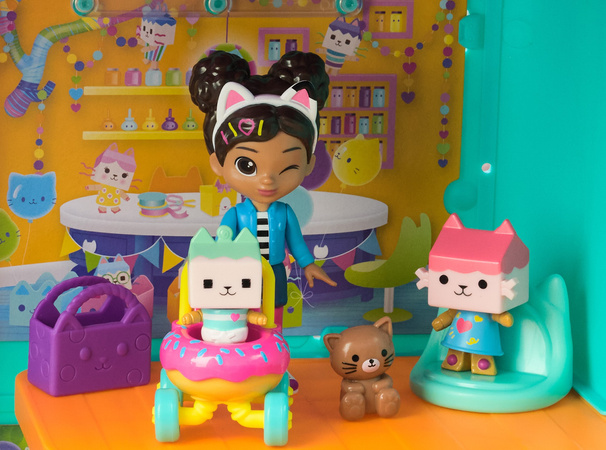 Koci Domek Gabi Zestaw Kocia Opiekunka Gabby's Dollhouse figurki + akcesoria