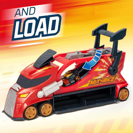 T-Racers Mix'N Race Thunder Truck Ciężarówka z wyrzutnią 3w1