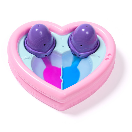 Hatchimals Alive! Neon Rainbow Bestie Pool Party basen 2 figurki w jajkach i 14 akcesoriów