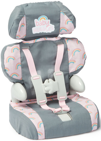 Zestaw Fotelik samochodowy dla lalek Casdon Baby Huggles + Lalka funkcyjna New Born Baby 43 cm