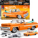 Hot Wheels Klocki Seria Elite Brick Shop Samochód Custom '62 Chevrolet 858 elementów