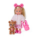 Lalka Evi Love Zestaw Teddy Minilalka z Plecakiem i Miś