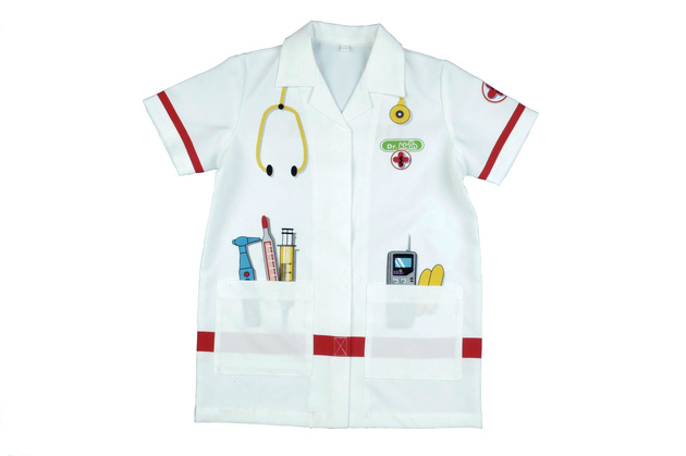 Fartuch małego lekarza dla dzieci strój kostium
