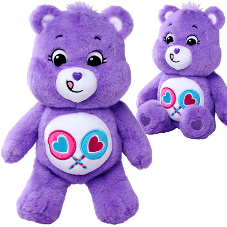 Troskliwe Misie Care Bears Maskotka Miśka Pluszak Share Bear fiolet 35cm