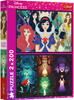 Puzzle Trefl 2 x 200 elementów Disney Czarujące Księżniczki Disney Princess