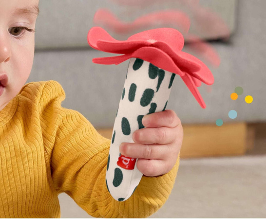 Planet Friends Grzechotki Sensoryczne Kwiat i Pracowita Pszczółka