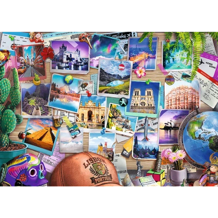 Puzzle 500 Tea Time Wspomnienia Podróż