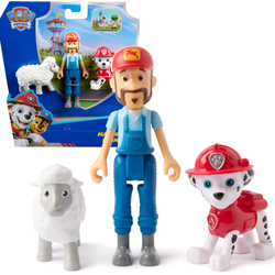 Psi Patrol figurki Marshall Farmer Al i owca