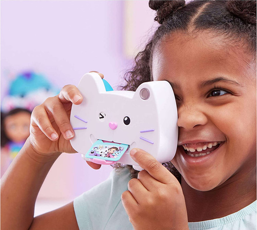 Koci Domek Gabi Gabby's Dollhouse Kitty Kamera Koci Aparat Fotograficzny oraz lalka 20 cm studio artystyczne