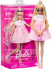 Barbie Lalka Kolekcjonerska Deluxe Style Blondynka w Różowej sukience Barbiecore