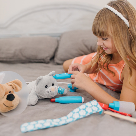 Lekarz Klinika Dla Zwierząt Weterynarz Piesek Kotek 20 Akc. Melissa Doug