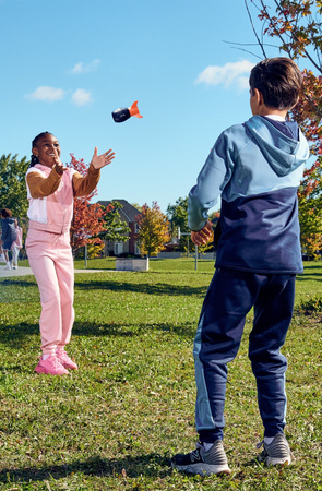 Gra zręcznościowa rakieta Aerobie Super Sonic Fin Catch piłka aerodynamiczna