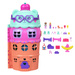 Polly Pocket Domek Lodowy Deser Gelato House zestaw z figurkami i akcesoriami 25+ elementów