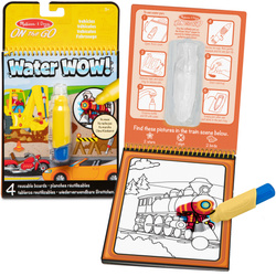 Kolorowanka Wodna Water Wow! Pojazdy Melissa & Doug Malowanka Kreatywna