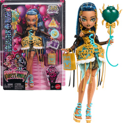 Monster High Cleo DeNile Straszysłodkie Urodziny lalka 28 cm + akcesoria