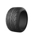 CaDA Zestaw licencjonowanych opon Goodyear 1:10 do pojazdów RC i modeli statycznych 4 elementy D014-003