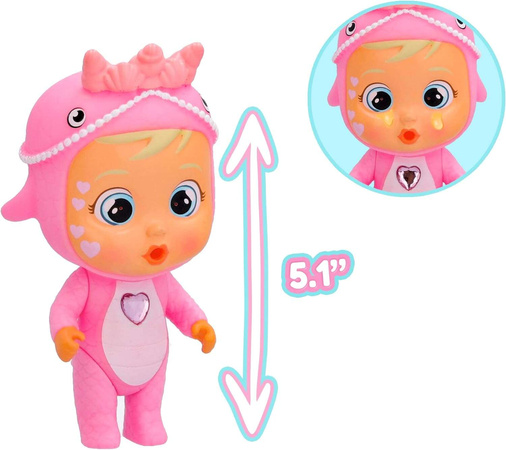 Cry Babies Magic Tears Icy World figurka + zwierzątko