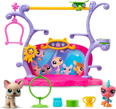 Zestaw Littlest Pet Shop Pets Got Talent figurki + akcesoria